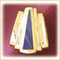 14k gold opal slide