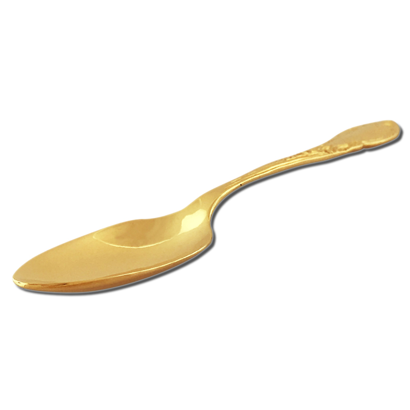 14k Solid Gold Spoon