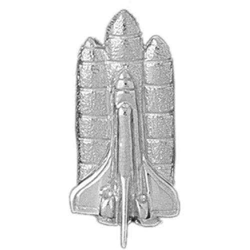 Sterling Silver Nasa Space Shuttle Pendant