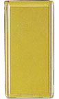 14K Gold Wide Engravable Money Clip w/Etched Border