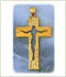 14k gold cross pendant