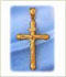 14k gold crucifix pendant