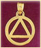 14k gold peace charms