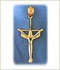 14k gold crucifix charm