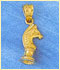 14k gold sports charm
