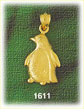 14K Gold Baby Penguin Charm