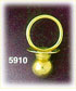 14K Gold 3-D Pacifier Charm