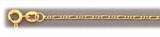 1.3MM 14K Gold Figaro Chain