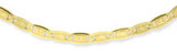 2.5MM 14K Gold Valentino Chain