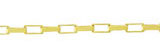1.5MM 14K Gold Long Box Chain