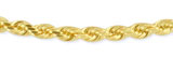4MM 14K Gold Figaro Chain