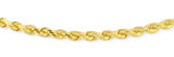 2.5MM 14K Gold Figaro Chain
