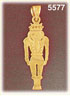 14K Gold Christmas Nutcracker Charm