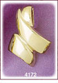 14K Gold Omega Slide