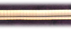 8MM 14K Gold Omega Bracelet