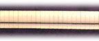 10MM 14K Gold Omega Bracelet