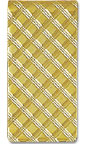 14K Gold Wide Money Clip w/Lattice Design