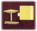 14K Gold Square Men's Cufflinks