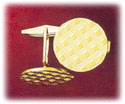 14K Gold Round Cufflinks