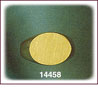 14K Gold Small Oval Signet Ring