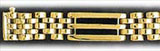 10mm 14K Gold Men's Black Onyx Bracelet