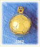 14K Gold 3D Soccer Ball Charm