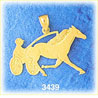 14K Gold Harness Racing Horse Charm